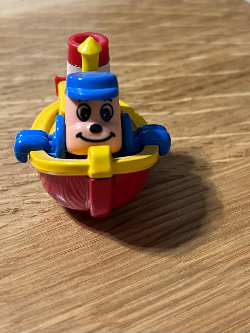 VINTAGE 1970s Little TOOT Tugboat Walt Disney Prods Die Cast Boat from 1948 film